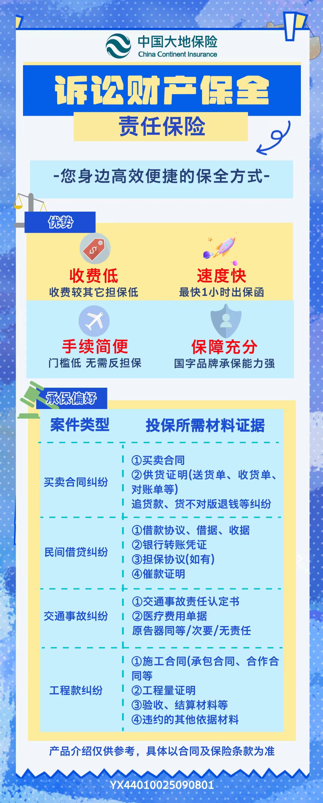 中国大地财产保险股份有限公司诉讼财产保全责任保险